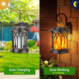 KOOPER Solar Lanterns – Vivid Dancing Flame Outdoor Lights for Garden & Patio