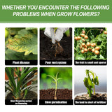 Plant Nutrient, Flower Pot Lawn Green Leaf Plant Fertilizer Root Growth Nutrient