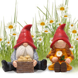 Resin Couple Dwarf Decoration Creative Courtyard Garden Elf Dwarf